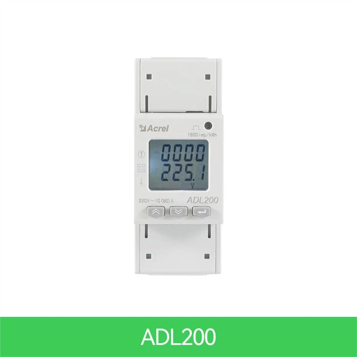 Bir fazali Din Rail Kwh metr